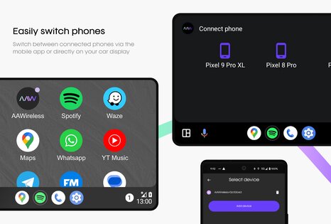 AAWireless для Android Auto 8.3.2787. Скриншот 7