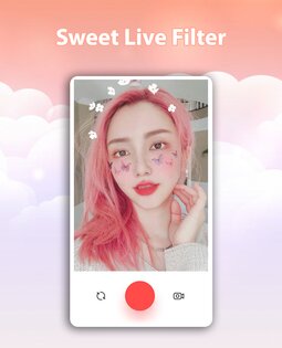 Sweet Live Filter Face Camera 3.2.3. Скриншот 4