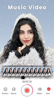 Камера красоты – селфи, фильтр 3.7.2. Скриншот 5
