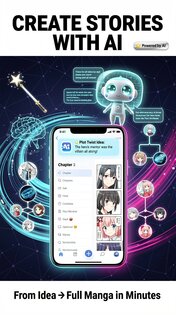Manga Studio: AI Comic Maker 1.1.0. Скриншот 3