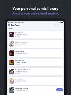 OpenToon – переводчик манги 1.1.2. Скриншот 7