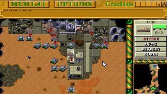 Dune 2 – The Building of A Dyn 0.9.13. Скриншот 2