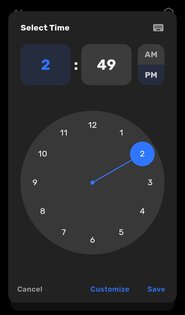 Chrono 0.6.0. Скриншот 7