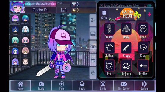 Gacha Neon 1.1.0. Скриншот 2