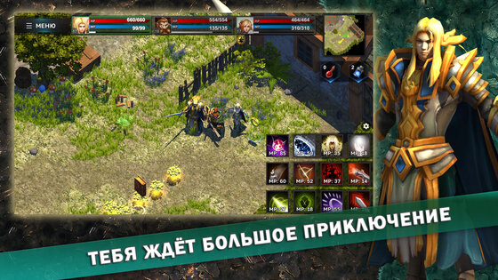 Fantasy Heroes: Ролевая фэнтези экшн РПГ офлайн 0.78. Скриншот 4