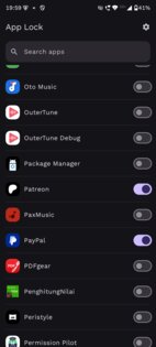 App Lock 2.5.1. Скриншот 1