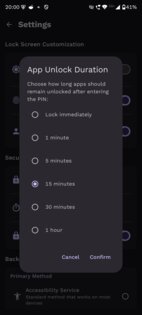 App Lock 2.5.1. Скриншот 5