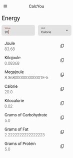 CalcYou 5.3. Скриншот 4