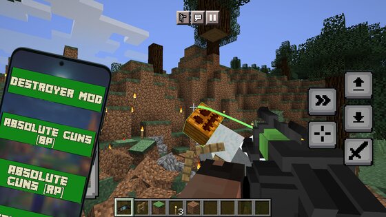 Mod Destroyer для Minecraft PE 7.0. Скриншот 1