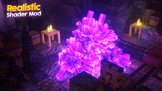 Realistic Shader Mod Minecraft 1.9.85. Скриншот 19