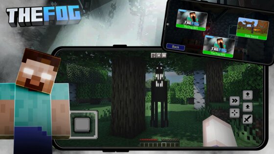 Mod Creatures of the Fog MCPE 4.0. Скриншот 17