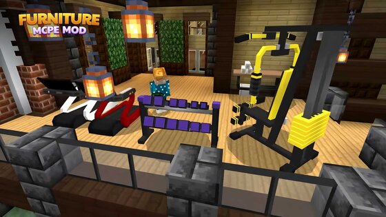 Furniture Mod For Minecraft 2.6.4. Скриншот 3