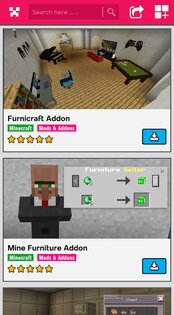 Furniture Mod For Minecraft 2.6.4. Скриншот 6