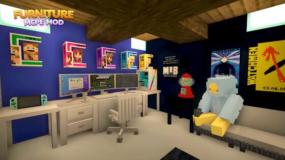 Furniture Mod For Minecraft 2.6.4. Скриншот 12