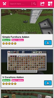 Furniture Mod For Minecraft 2.6.4. Скриншот 15