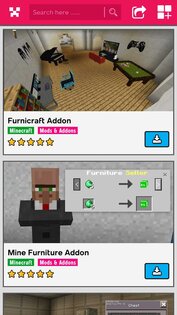 Furniture Mod For Minecraft 2.6.4. Скриншот 30