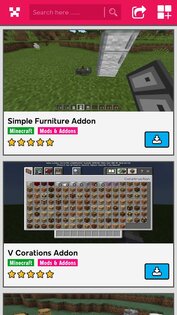 Furniture Mod For Minecraft 2.6.4. Скриншот 31