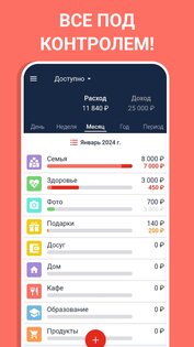 Бюджет и учет расходов, деньги 0.14.1. Скриншот 4