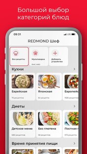 REDMOND Шеф 1.9.0. Скриншот 1