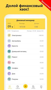 Финансы: Учет Расходов, Бюджет 1.1.138. Скриншот 1