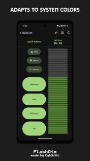 FlashDim 2.5.0. Скриншот 3