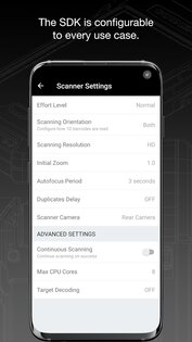 Barcode Scanner 5.0.16 (218). Скриншот 2