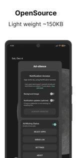 Ad-silence 0.8.0. Скриншот 1