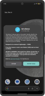Ad-silence 0.8.0. Скриншот 7