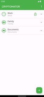 Cryptomator 1.12.3. Скриншот 1
