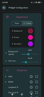 WiFi Widget 1.8.2. Скриншот 2