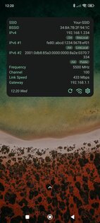 WiFi Widget 1.8.2. Скриншот 6