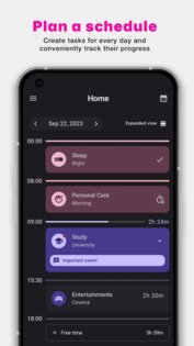 TimePlanner 2.0.0. Скриншот 2