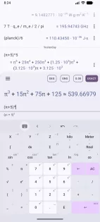 Qalculate! 0.2.1. Скриншот 1