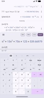 Qalculate! 0.2.3. Скриншот 1