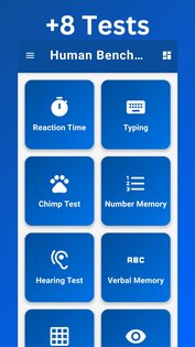 Human Benchmark 1.1.2. Скриншот 2