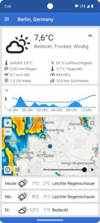 QuickWeather 2.8.7. Скриншот 4
