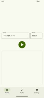 Audio Share 0.3.4. Скриншот 1