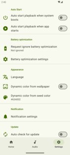 Audio Share 0.3.4. Скриншот 4