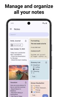 NotallyX 7.11.2. Скриншот 1