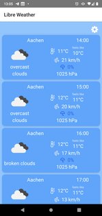 Libre Weather 1.0.3. Скриншот 3