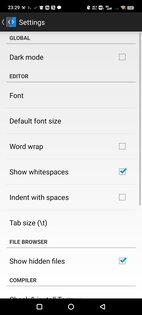 TermuC 0.2.4. Скриншот 3