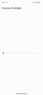 Flashlight Tiramisu 2.0. Скриншот 2