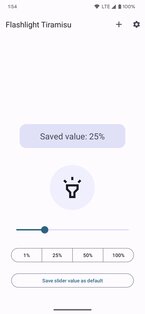 Flashlight Tiramisu 2.0. Скриншот 4
