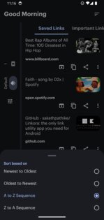 Linkora 0.21.0. Скриншот 3