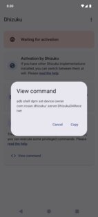 Dhizuku 2.11.2. Скриншот 5