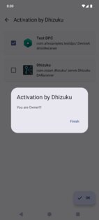 Dhizuku 2.11.2. Скриншот 6