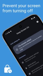 Keep Screen On 1.28.0. Скриншот 1
