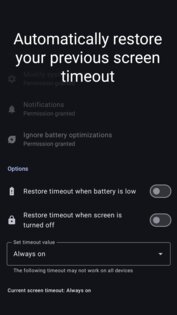 Keep Screen On 1.28.0. Скриншот 4