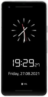 Clock Screensaver 2.2. Скриншот 1