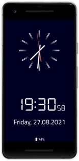 Clock Screensaver 2.2. Скриншот 2